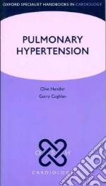 Pulmonary Hypertension libro in lingua di Gerry Handler