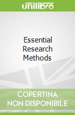 Essential Research Methods libro in lingua di Pell Godfrey