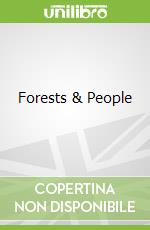 Forests & People libro in lingua di Stahl