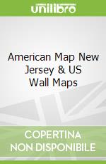 American Map New Jersey & US Wall Maps libro in lingua di American Map (EDT)