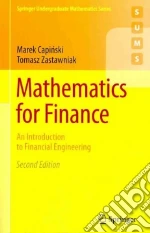 Mathematics for Finance libro in lingua di Capinski Marek, Zastawniak Tomasz