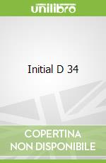 Initial D 34 libro in lingua di Shigeno Shuichi