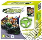 Ben 10 Galactic Racing + Volante videogame di WII