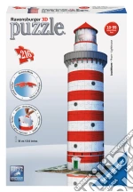 Puzzle 3d building serie midi - faro - 25 cm - 216 pezzi puzzle di RAVENSBURGER