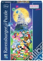 Puzzle 1000 Pz Panorama - Disney Castello puzzle di Ravensburger