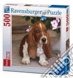 Puzzle 500 pz - cucciolo di bassethound puzzle di RAVENSBURGER
