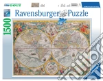 Puzzle 1500 pz - mappamondo storico puzzle di RAVENSBURGER