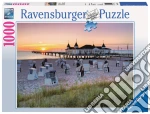Puzzle 1000 pz - spiaggia sul mar baltico puzzle di RAVENSBURGER