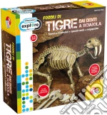 Discovery superkit fossili super kit tigre sciabola gioco di Liscianigiochi