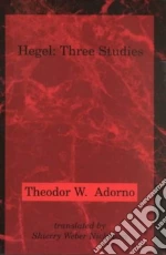 Adorno Theodor W., Nicholsen Shierry Webber (TRN)
