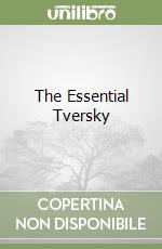 Tversky Amos, Shafir Eldar (EDT), Lewis Michael (FRW), Kahneman Daniel (AFT)