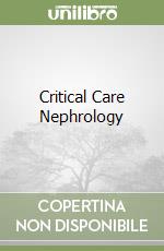 Ronco Claudio M.D., Bellomo Rinaldo M.D., Kellum John A. M.D., Ricci Zaccaria M.D.