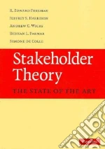 Freeman R. Edward, Harrison Jeffrey S., Wicks Andrew C., Parmar Bidhan, De Colle Simone