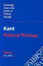 Kant Immanuel, Reiss Hans Siegbert (EDT)