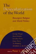 Berger Peter L. (EDT), Sacks Jonathan (EDT), Martin David (EDT), Weiming Tu (EDT), Weigel George (EDT), Davie Grace (EDT)
