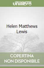 Lewis Helen M., Beaver Patricia D. (EDT), Jennings Judith (EDT)