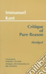 Kant Immanuel, Watkins Eric (EDT), Pluhar Werner S. (TRN)