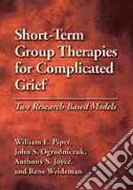 Piper William E., Ogrodniczuk John S., Joyce Anthony S. Ph.D., Weideman Rene