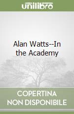 Watts Alan, Columbus Peter J. (EDT), Rice Donadrian L. (EDT)