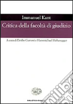 Kant Immanuel; Garroni E. (cur.); Hohenegger H. (cur.)