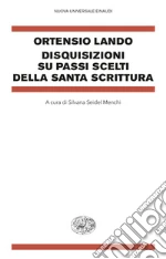 Lando Ortensio; Seidel Menchi S. (cur.)