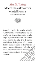 Turing Alan M.; Marconi D. (cur.)