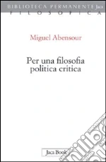 Abensour Miguel; Pezzella M. (cur.)