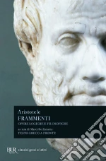 Aristotele; Zanatta M. (cur.)