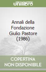 Fondazione Giulio Pastore (cur.)