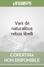 Telesio Bernardino; De Franco L. (cur.)