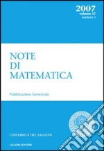 Universit del Salento. Dip. di matematica (cur.)