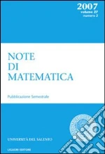 Universit del Salento. Dip. di matematica (cur.)
