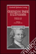 Lessing Gotthold Ephraim; Carusi S. (cur.)