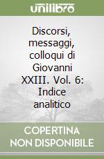 Giovanni XXIII; Tubaldo I. (cur.)