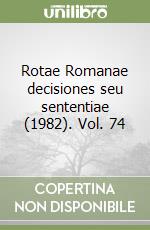 Rotae romanae tribunal (cur.)