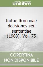 Rotae romanae tribunal (cur.)