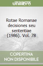 Rotae romanae tribunal (cur.)