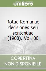 Rotae romanae tribunal (cur.)