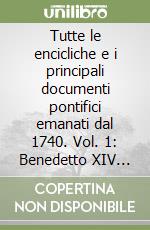 Benedetto XIV; Bellocchi U. (cur.)