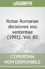 Rotae romanae tribunal (cur.)