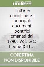 Leone XIII; Bellocchi U. (cur.)