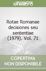 Rotae romanae tribunal (cur.)