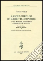 Tonelli Giorgio; Canone E. (cur.); Palumbo M. (cur.)