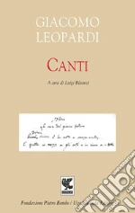 Leopardi Giacomo; Blasucci L. (cur.)