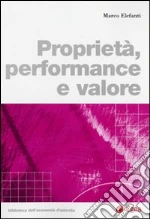 Proprietà, performance e valore libro di Elefanti Marco