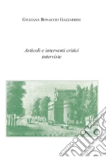 Bonacchi Gazzarrini Giuliana