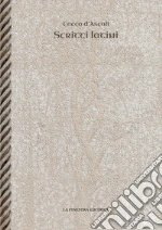Cecco d'Ascoli; Stabili Francesco; Albertazzi M. (cur.)