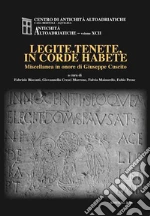 Bisconti F. (cur.); Cresci Marrone G. (cur.); Mainardis F. (cur.)