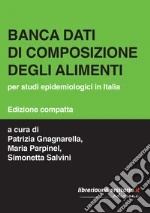 Gnagnarella P. (cur.); Parpinel M. (cur.); Salvini S. (cur.)