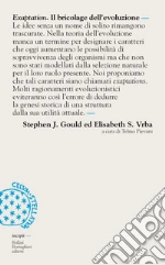 Gould Stephen Jay; Vrba Elisabeth S.; Pievani T. (cur.)